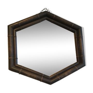 Miroir bambou