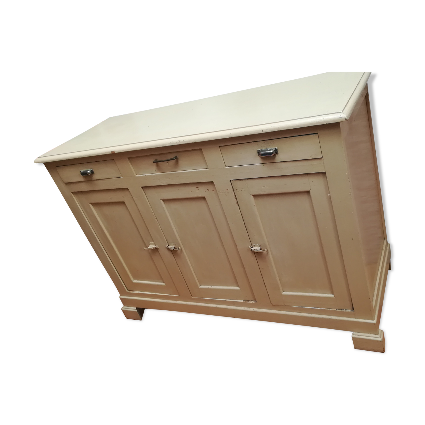 3-door low buffet 3iroirs year 1940/50