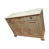 3-door low buffet 3iroirs year 1940/50