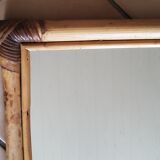 Bamboo mirror 49x68cm