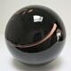 ball paperweight black and coppery glass paste Bob le Bleis glassware Maure Old vintage