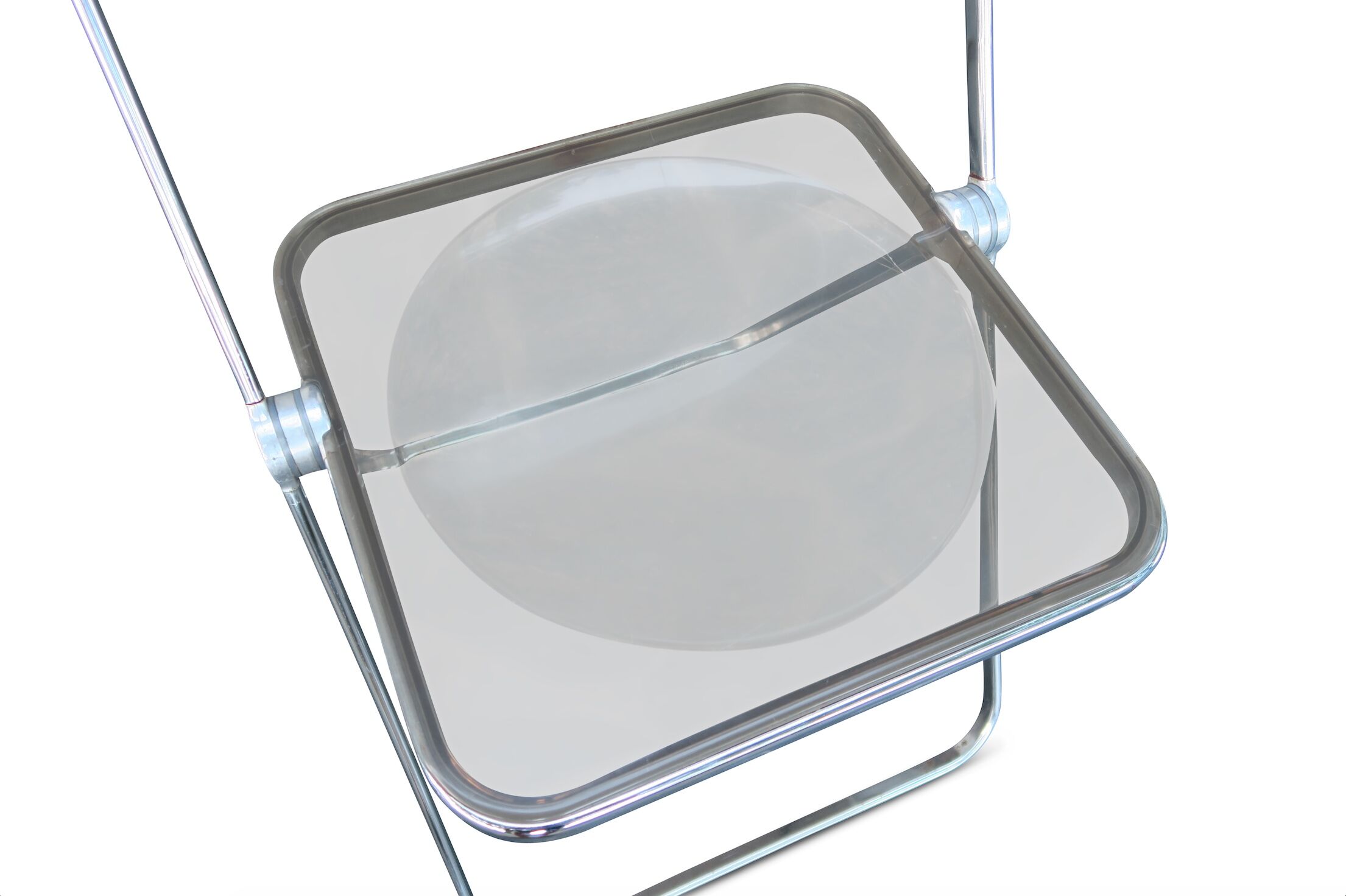 4 folding chairs "PLIA" by Giancarlo Piretti for Castelli 1967