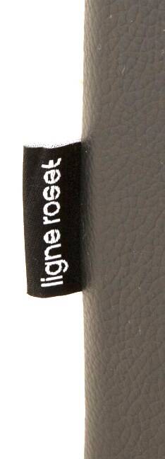 Corner sofa in leather and fabric, Feng model by Didier Gomez for Ligne Roset