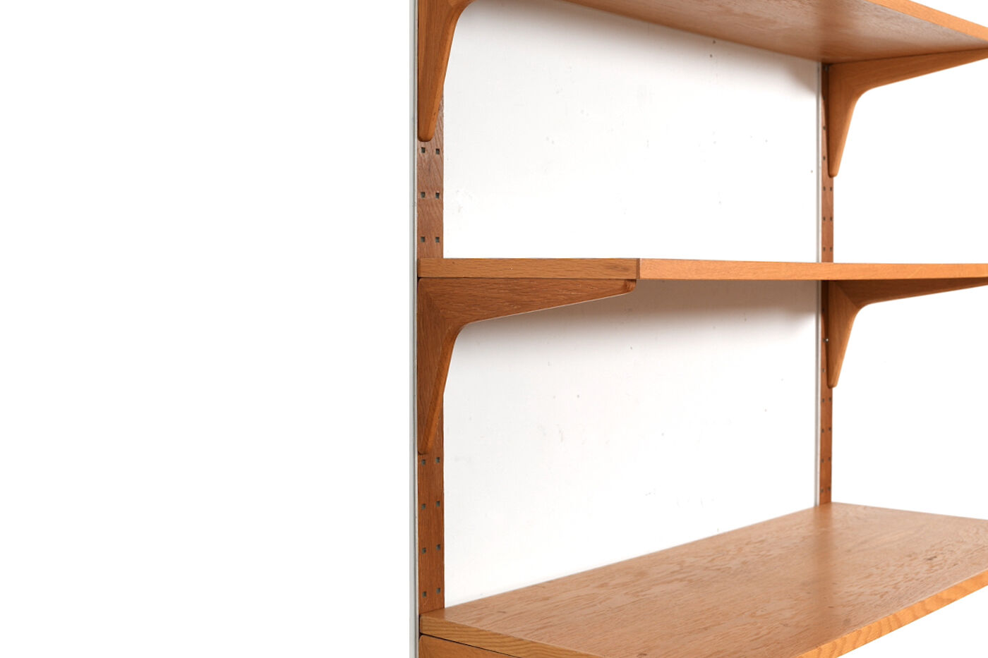 Danish Oak Shelf System by HG Furniture 1960s