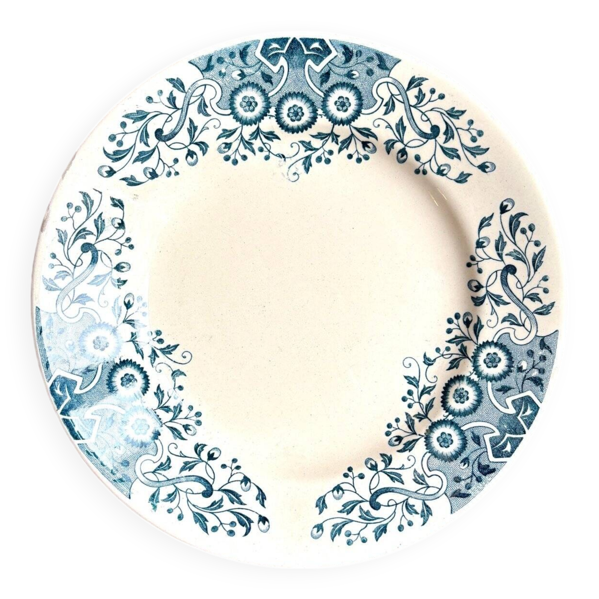 Longchamp ironware cake plate, "Luzy" service