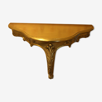Gold leaf console