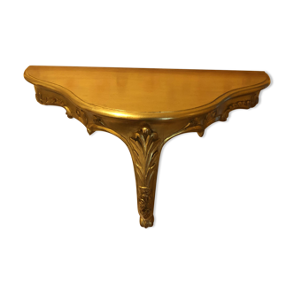 Gold leaf console