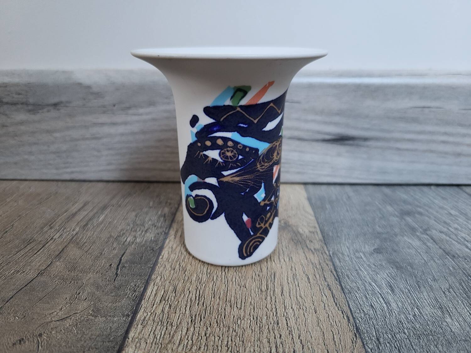 Rosenthal Gilbert Portanier Ceramic Vase / Abstract