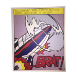 Roy Lichtenstein "as i opened fire"