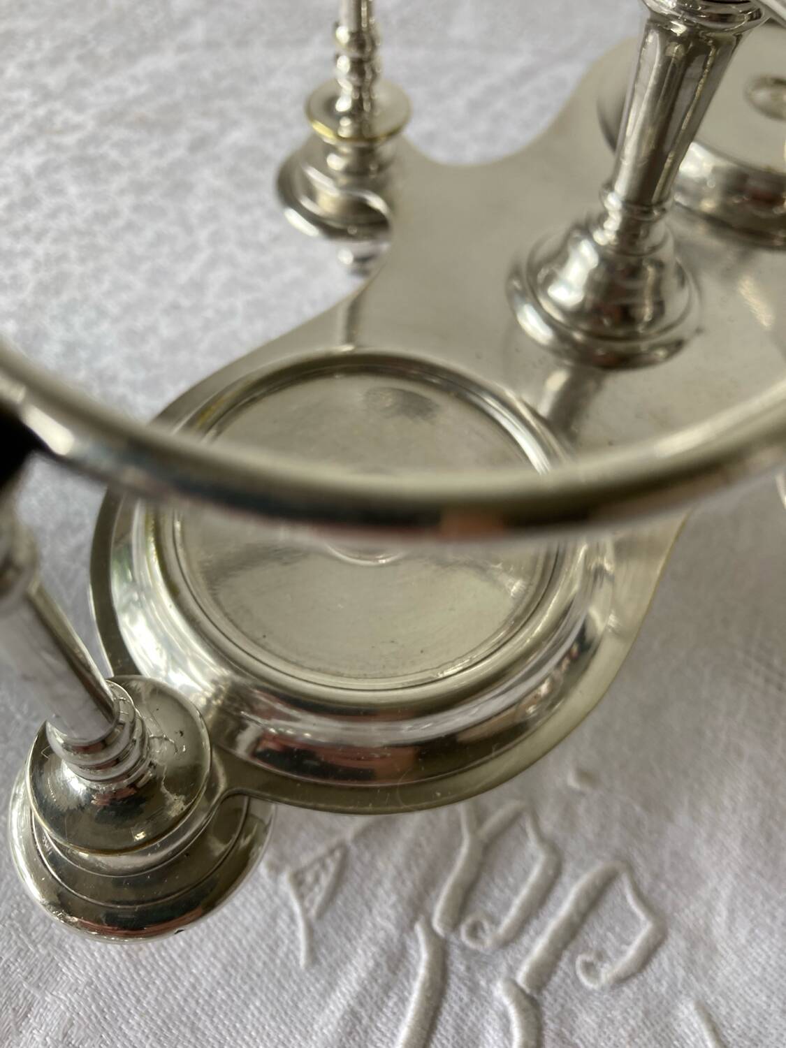 Christofle silver-plated metal servant