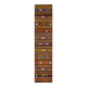 Vintage Turkish hallway rug 70x275 cm