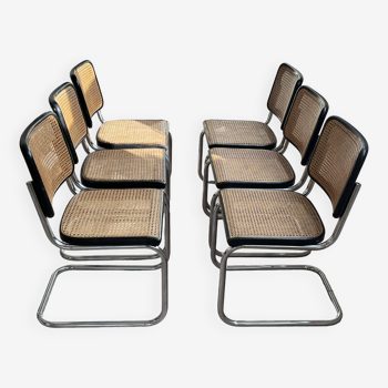 B32 CHAIRS BY MARCEL BREUER FOR THONER, 1960s