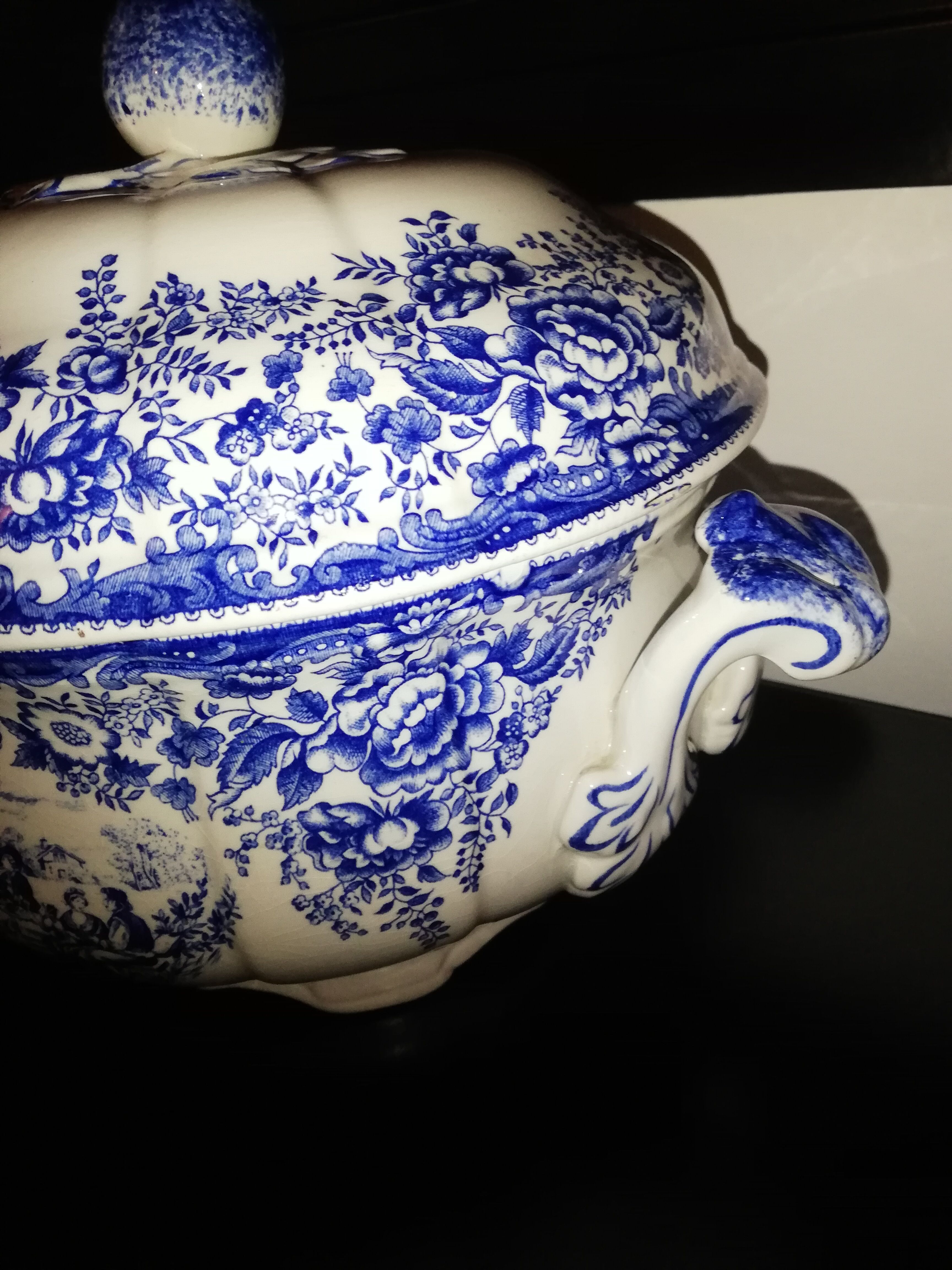 Porcelain soup bowl Lunéville KG