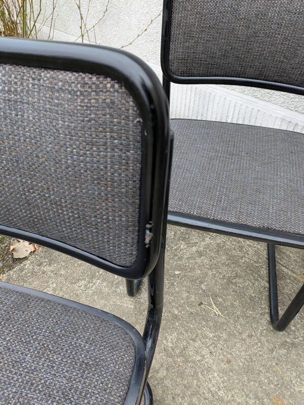 Paire de chaises Marcel Breuer