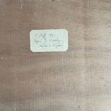 HSP painting "Return from fishing" in Brittany? 1940 Steff / Burdy