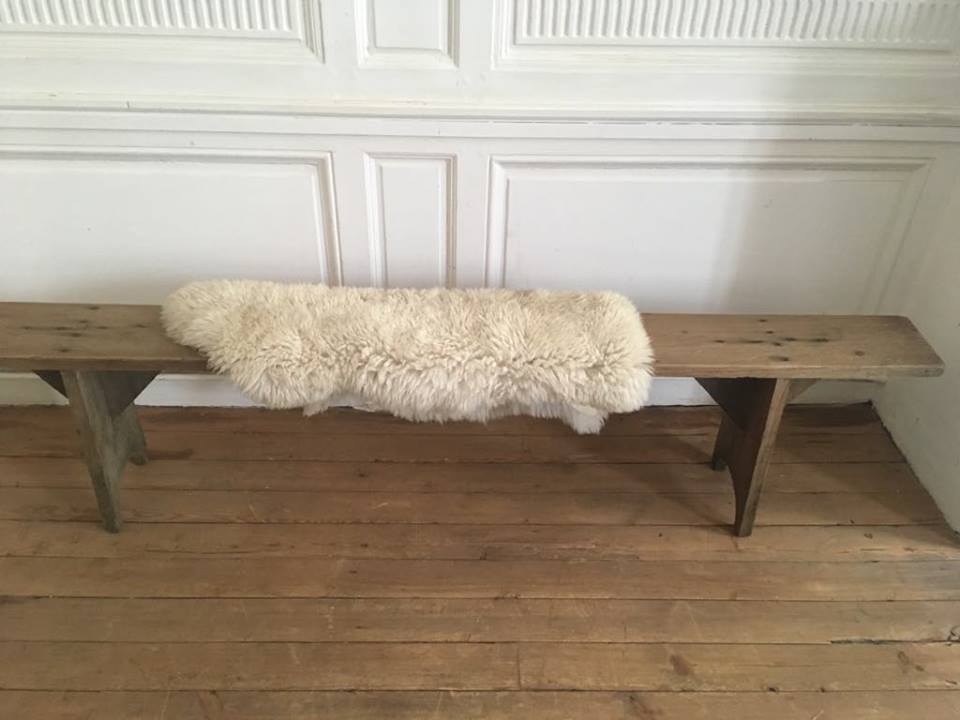 Former bench solid wood