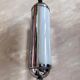 Pair of chrome Bauhaus / functionalist wall lamps with adjustable shades - 1930s