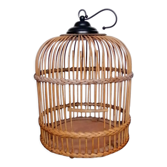 Rattan bird cage for decoration