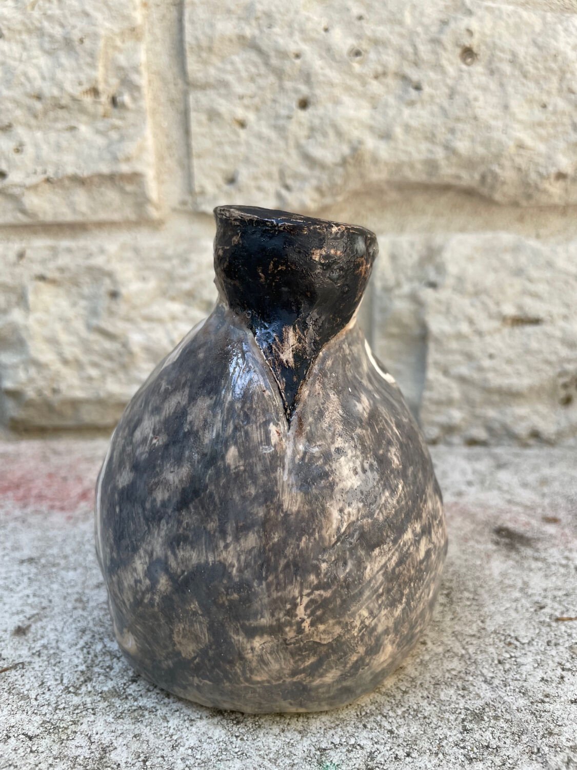 Ceramic vase penguin twentieth