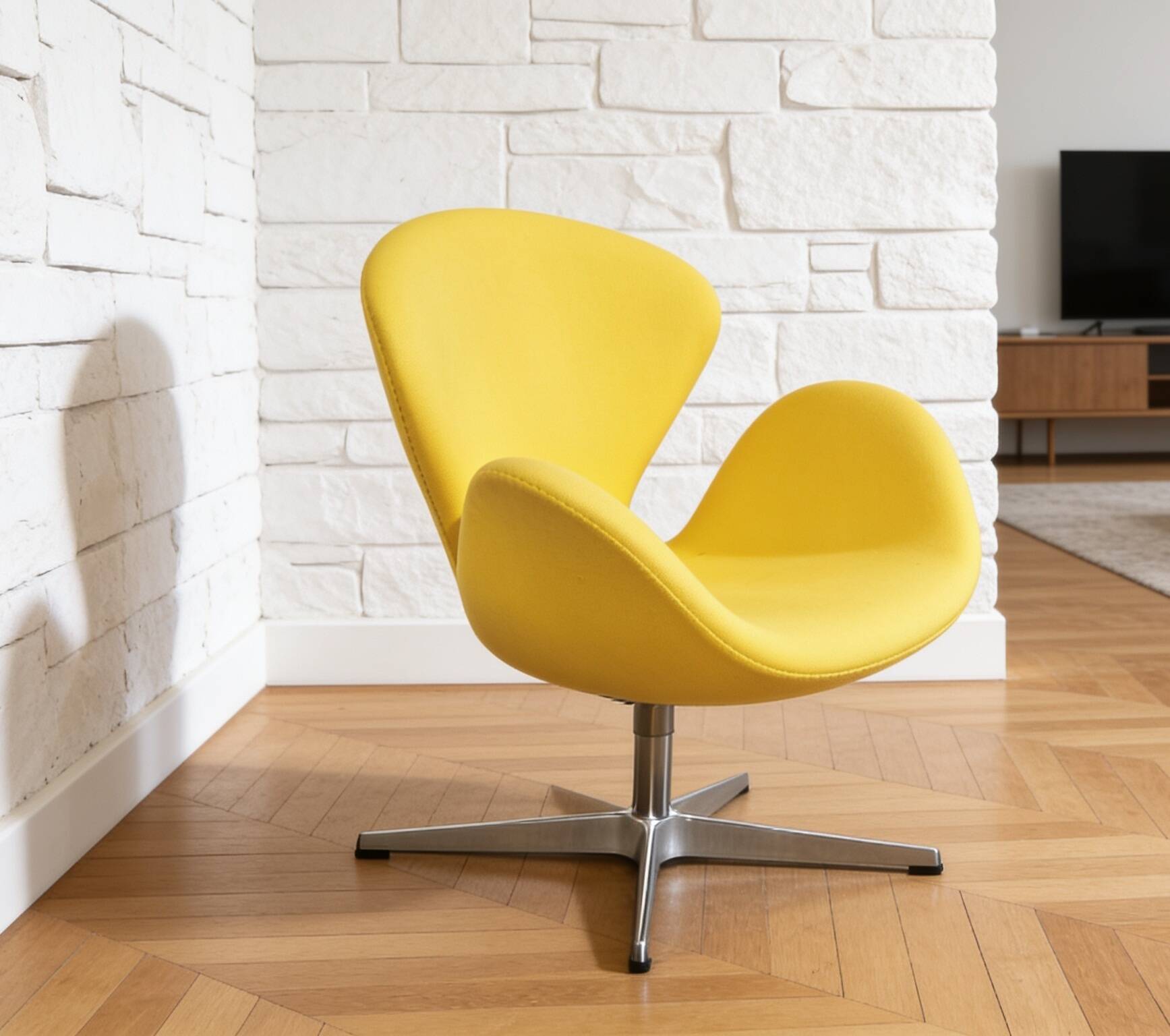 Fauteuil Swan Chair, Fritz Hansen