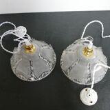 Pair of pendant lights