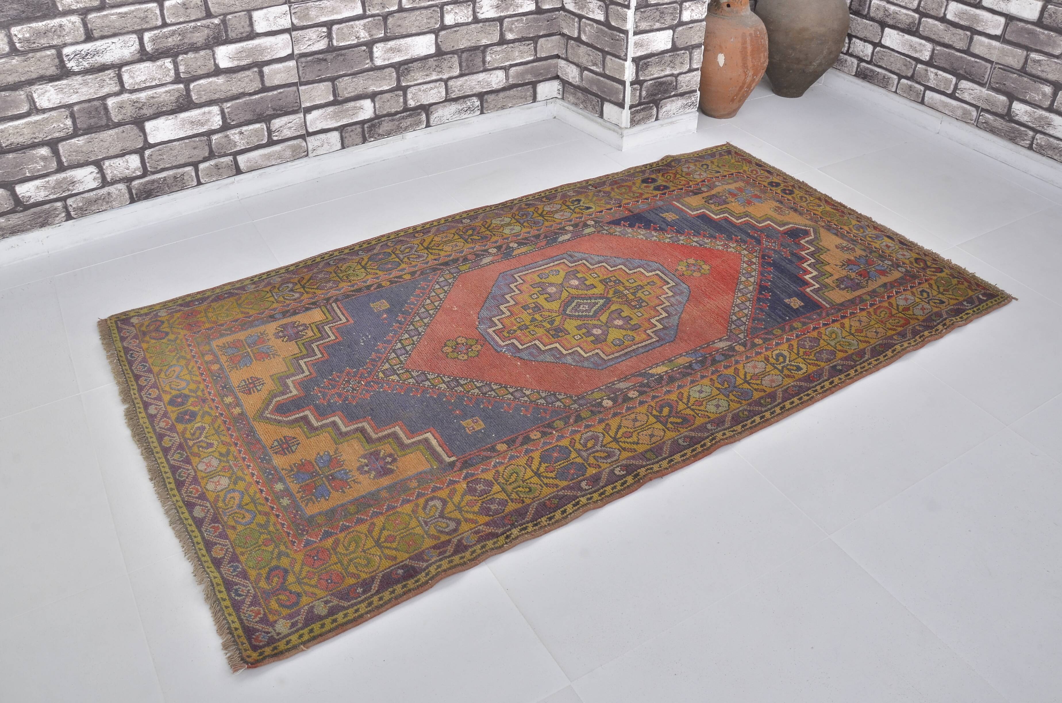 Tapis vintage Oushak sku a-34