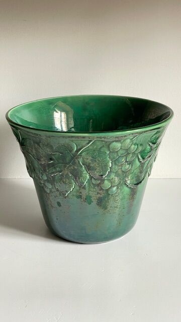 Cache-POT Barbotine GIEN Vintage