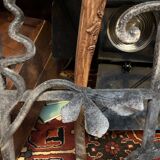 Art Nouveau iron cast iron railing