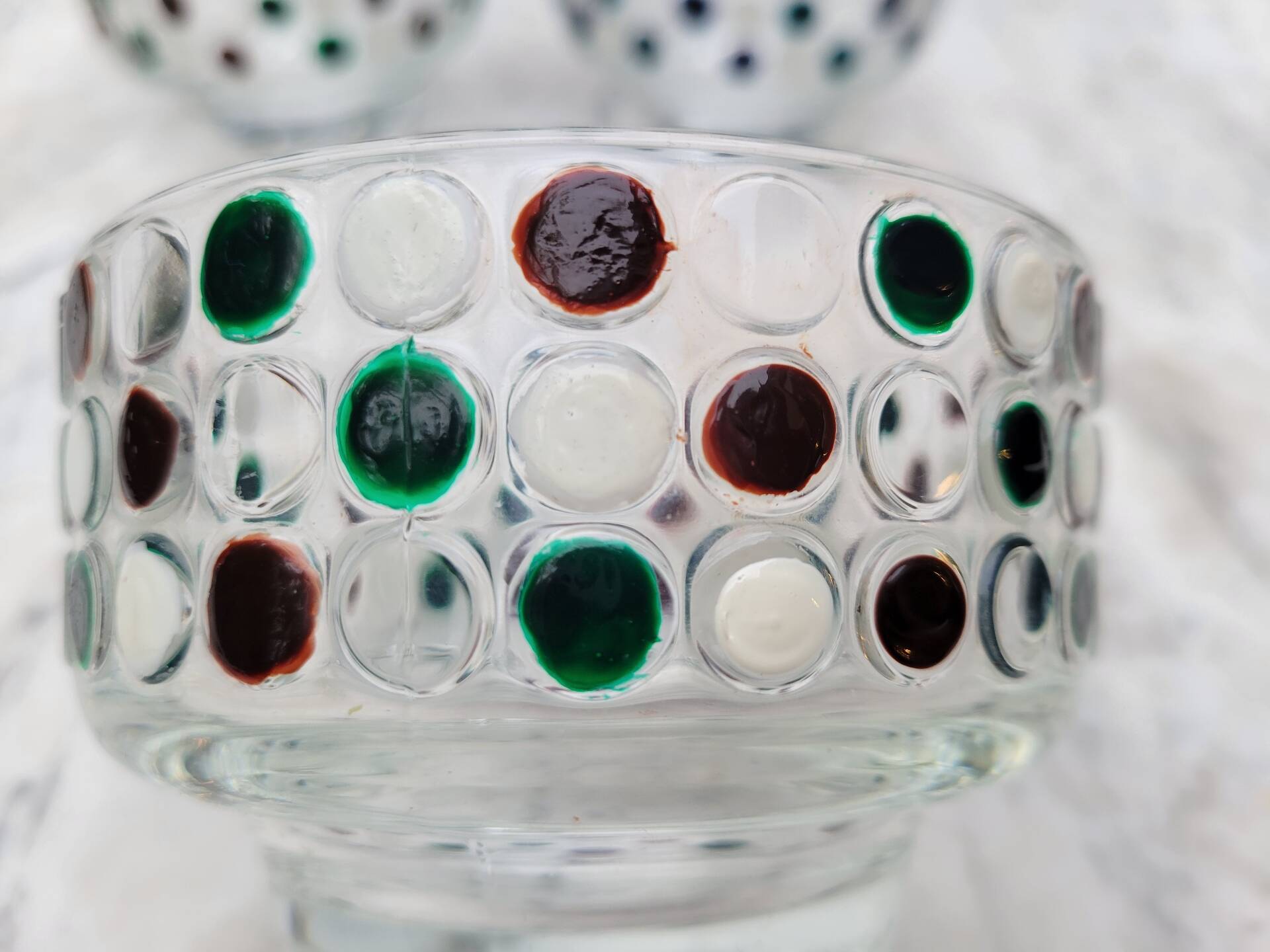 4 glass bowls La Rochère