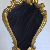 Gilded mirror Louis XV - 67x44cm