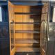 Vitrine - Armoire Napoléon III / Anglaise en bois noirci
