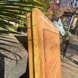 Beveled gold mirror
