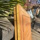 Beveled gold mirror
