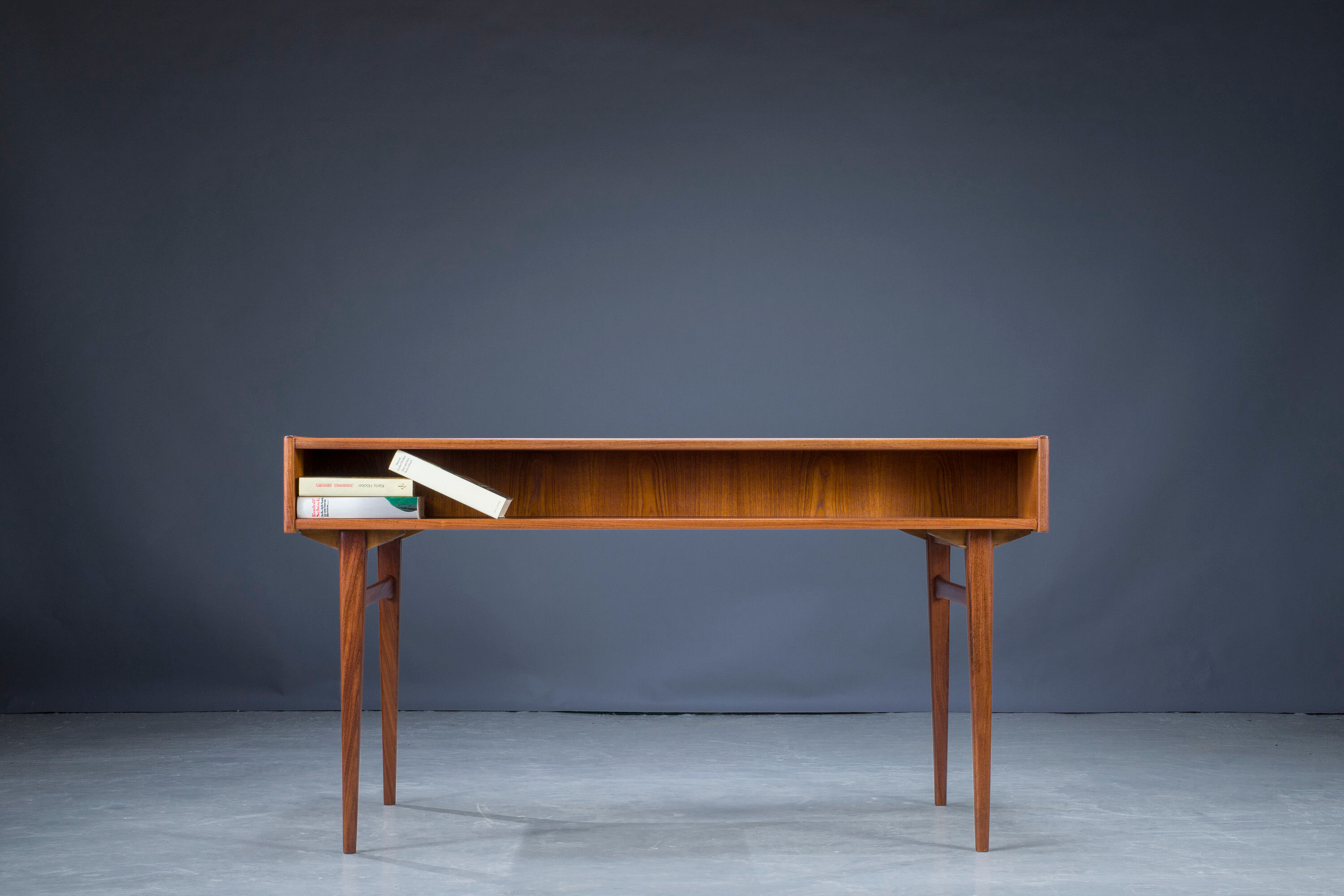 Mid-Century Teak Freestanding Desk from Bartels, 1960s