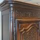Antique Louis XV bonnetière in carved walnut – Late 18th century