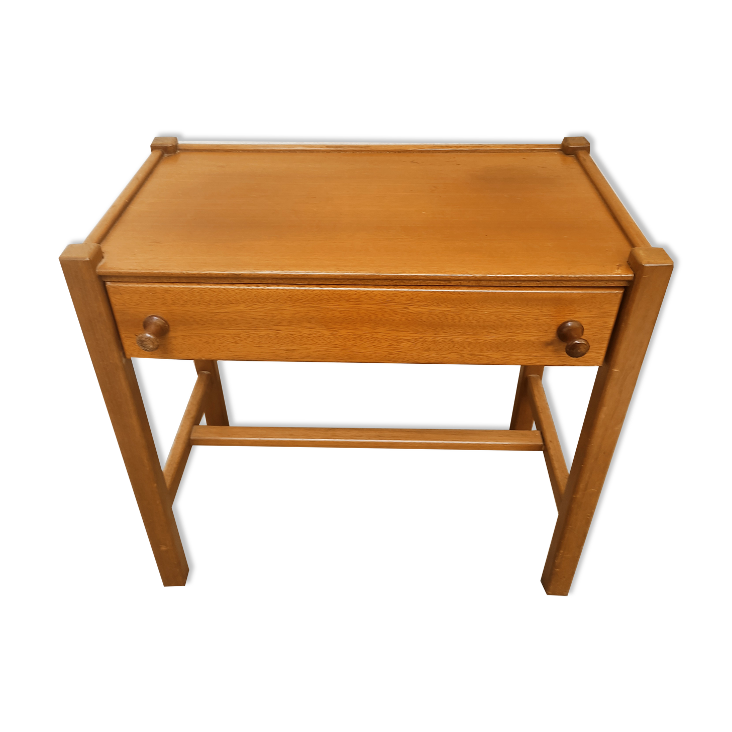 Scandinavian teak bedside
