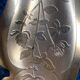 Filled silver cake shovel