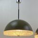 Suspension Space Age 1970, marron et chrome