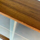Vintage teak display cabinet sideboard shelf 60s midcentury