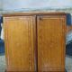 Edwardian Smoking Cabinet in Oak and Marquetry