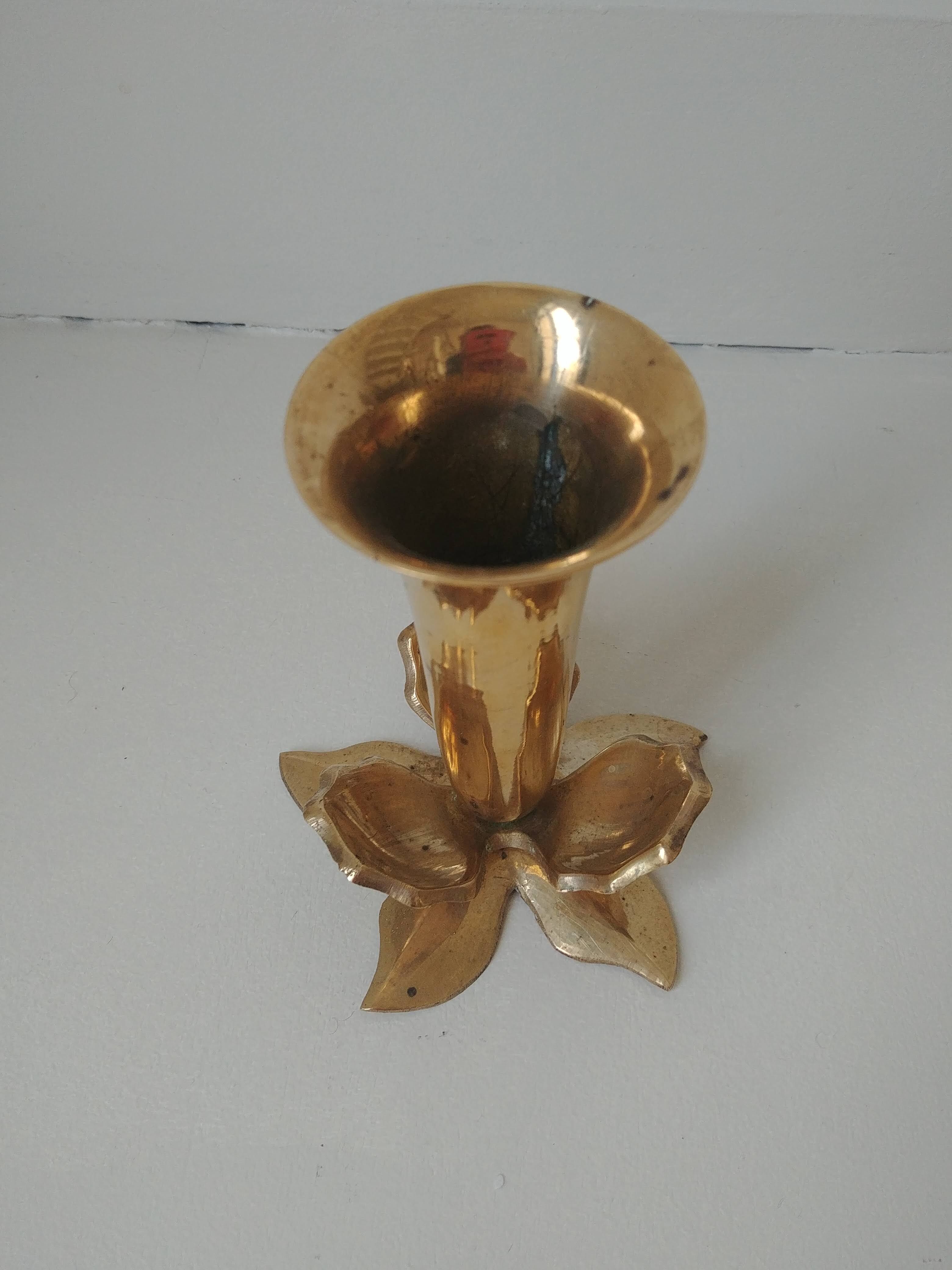 Brass candlestick