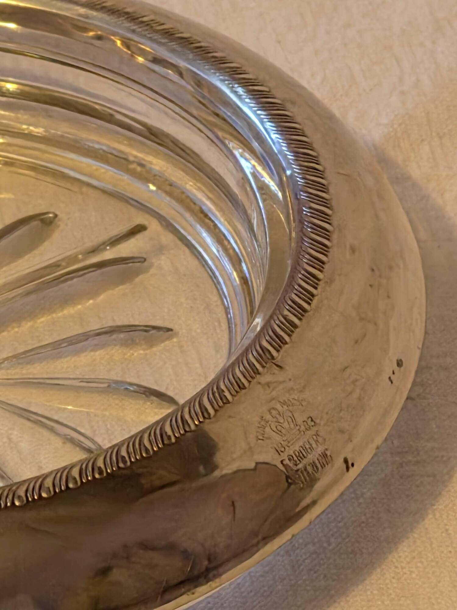 Coaster FB ROGERS, silver plate 925 – A572