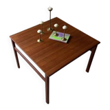 Table basse en teck Alf Svensson années 60 design mid-century