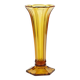 Luxval Vase Amber Américain 1935 Val Saint Lambert Art Deco
