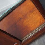 Mahogany counter window late nineteenth century