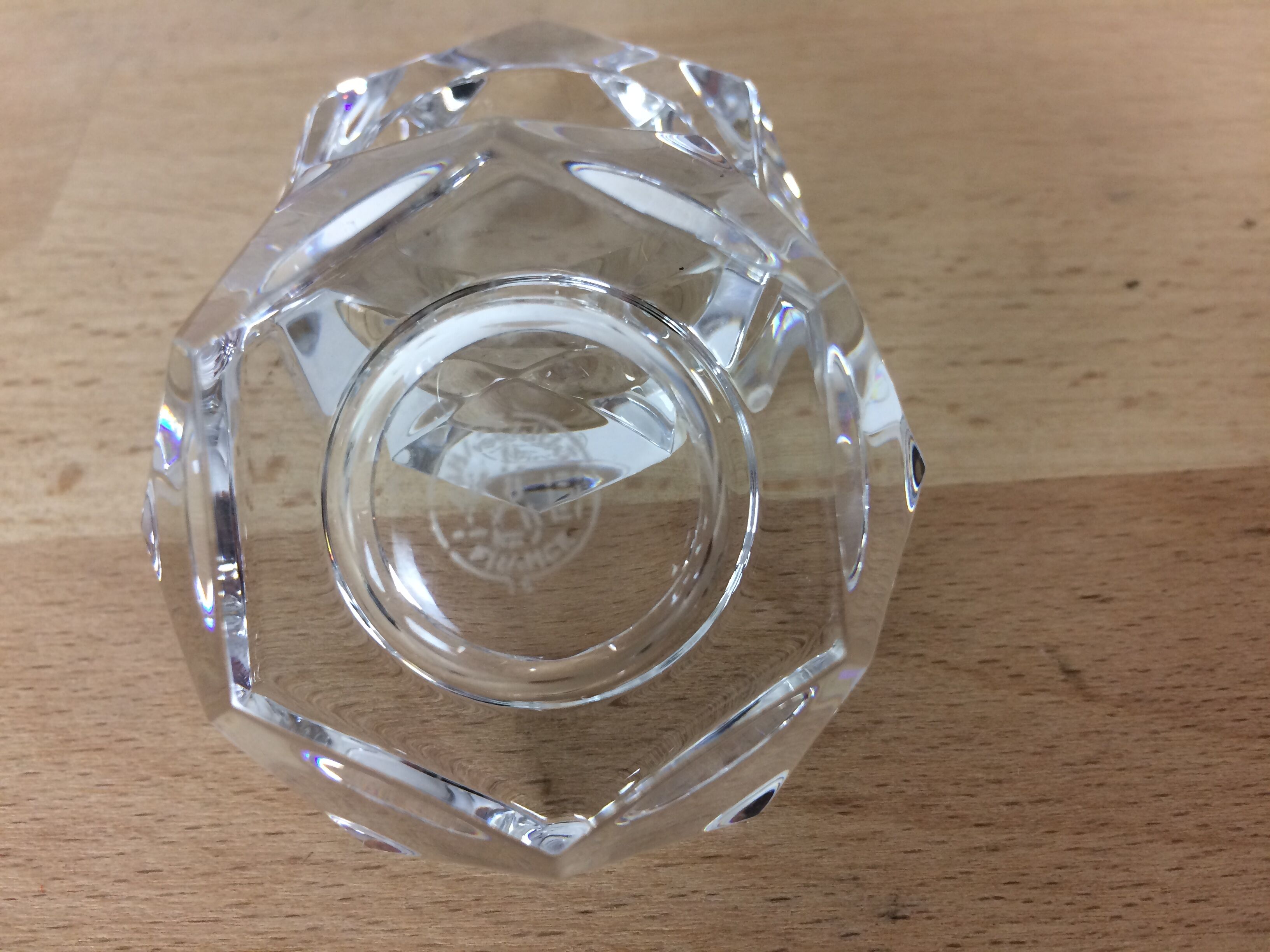 Crystal Baccarat salts, salt shaker