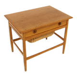 Teak worker, Raknes Møbelfabrik, Bergen Bruksbo, 1960