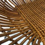 Rohe Noordwolde rattan armchair, 1960, Netherlands