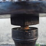 Antique piano stool - 19th century