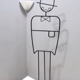 Pair of Postmodern Egisto Corner Sconces by Angelo Mangiarotti for Artemide